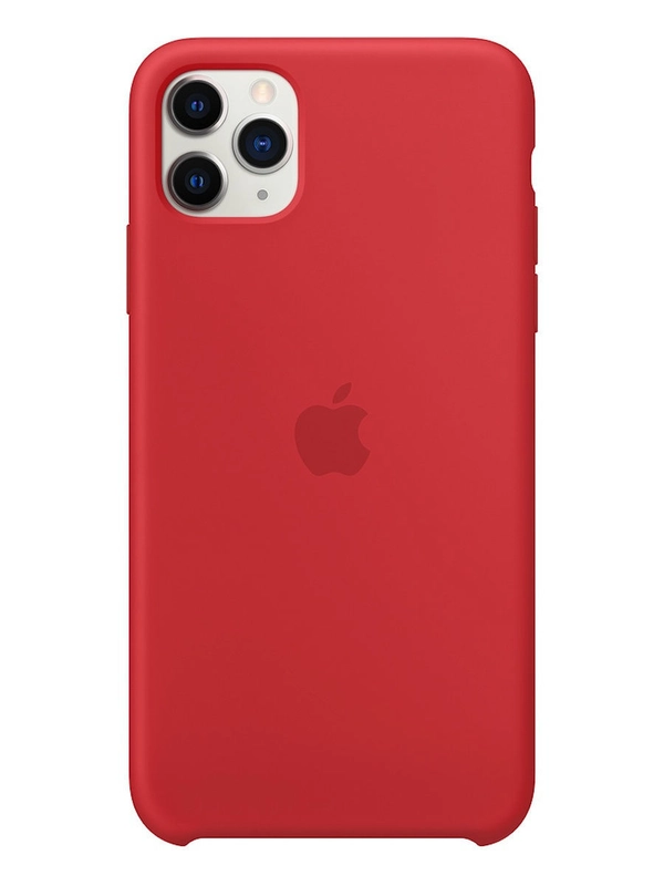 Чехол Silicone Case для iPhone 11 Pro, с бархатистым покрытием внутри