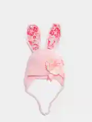 Вязаная шапка с длинными ушами