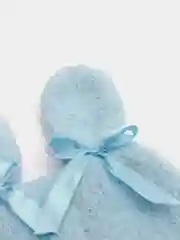 Вязаная шапка с длинными ушами