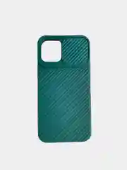 Зеленый чехол силиконовый, рельефный для iPhone Айфон XS Max / 11 / 11 Pro / 11 Pro Max / 12