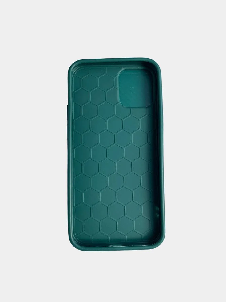 Зеленый чехол силиконовый, рельефный для iPhone Айфон XS Max / 11 / 11 Pro / 11 Pro Max / 12