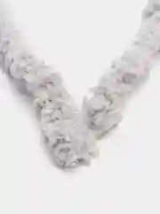 Вязаная шапка "Мишка"