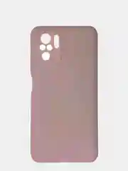 Коралловый меланж чехол Xiaomi Redmi Note 10 / Redmi Note 10S / Poco M5s силиконовый цветной матовый