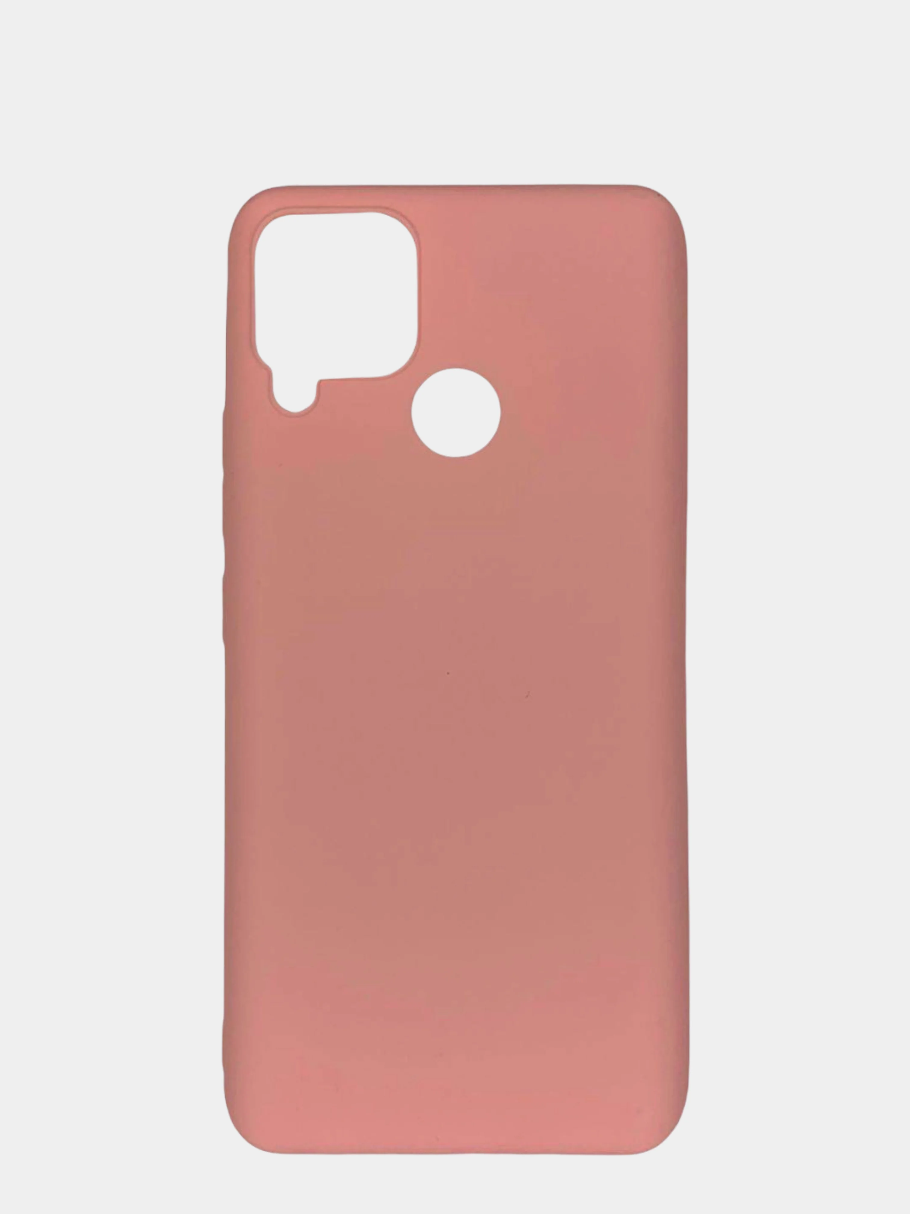 Карамельный чехол для Realme C15, C25, C25S (Реалми С25 / С25С), силиконовый, цветной, матовый