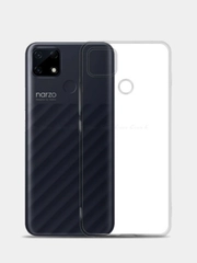Чехол силиконовый Realme Narzo 30A  прозрачный