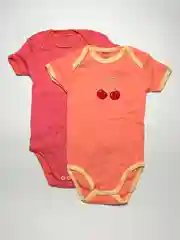 Коралловый боди для девочки.Боди для малышей, Боди с корткими руковами для малышей от 9 месяцев
