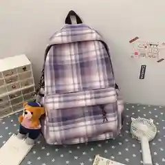 Розовый женский рюкзак