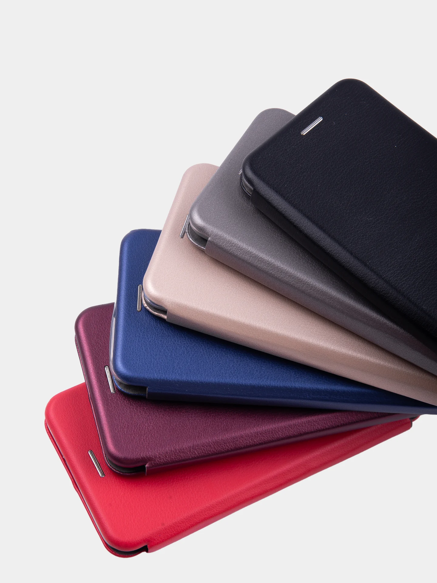 Черный чехол-книжка для Samsung Galaxy A01 Core/A21S/M31S/A32/A41/A52/J2 Core, магнитный