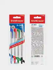 Ручка шариковая ErichKrause "R-301 Classic Stick 1.0", 4 цвета