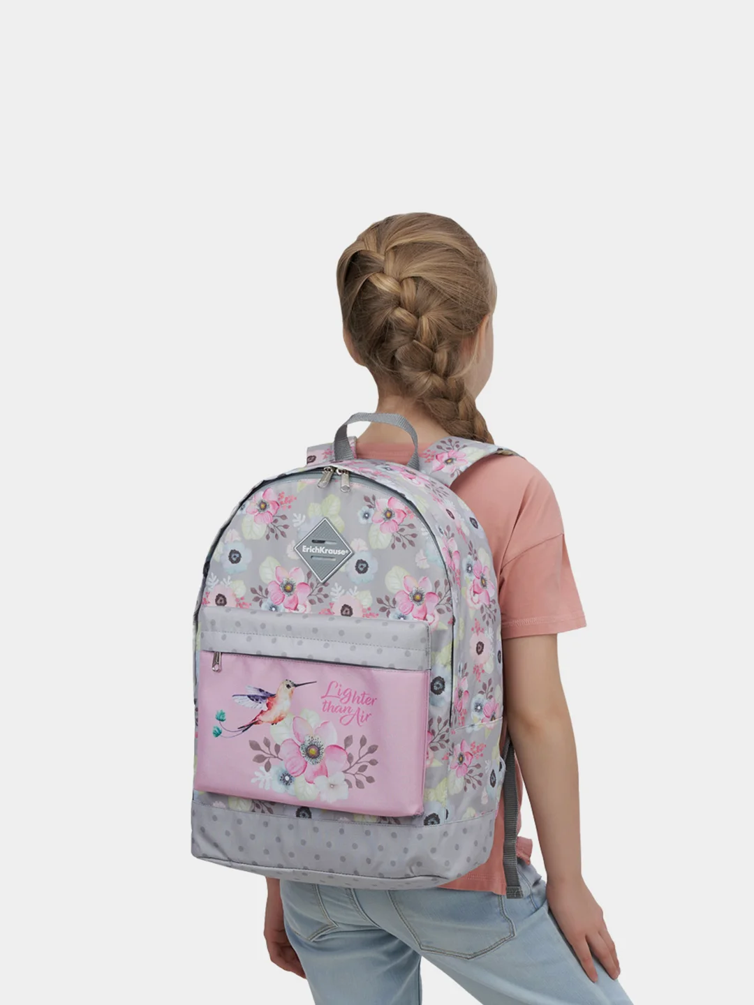 Рюкзак дял девочек "Colibri" ErichKrause EasyLine, 29x39x13 см