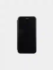 Черный чехол - книжка для Samsung Galaxy A01 / Galaxy A40, магнитный