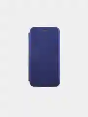Синий чехол - книжка для Samsung Galaxy A01 / Galaxy A40, магнитный