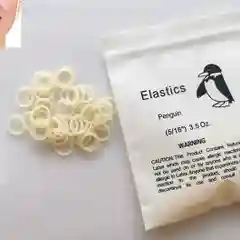 Резинки для брекетов / Тяги для брекетов -средние (99 гр. 3,5 OZ) 1 пакет/100 штук