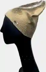Золотой шапка женская