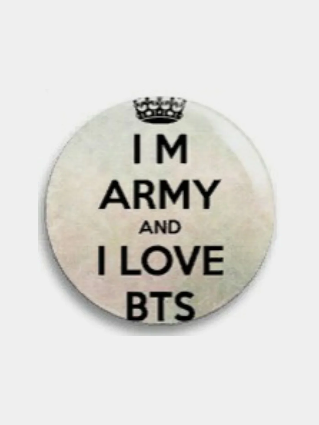 Морской значки BTS K-pop, большие 56мм, БТС