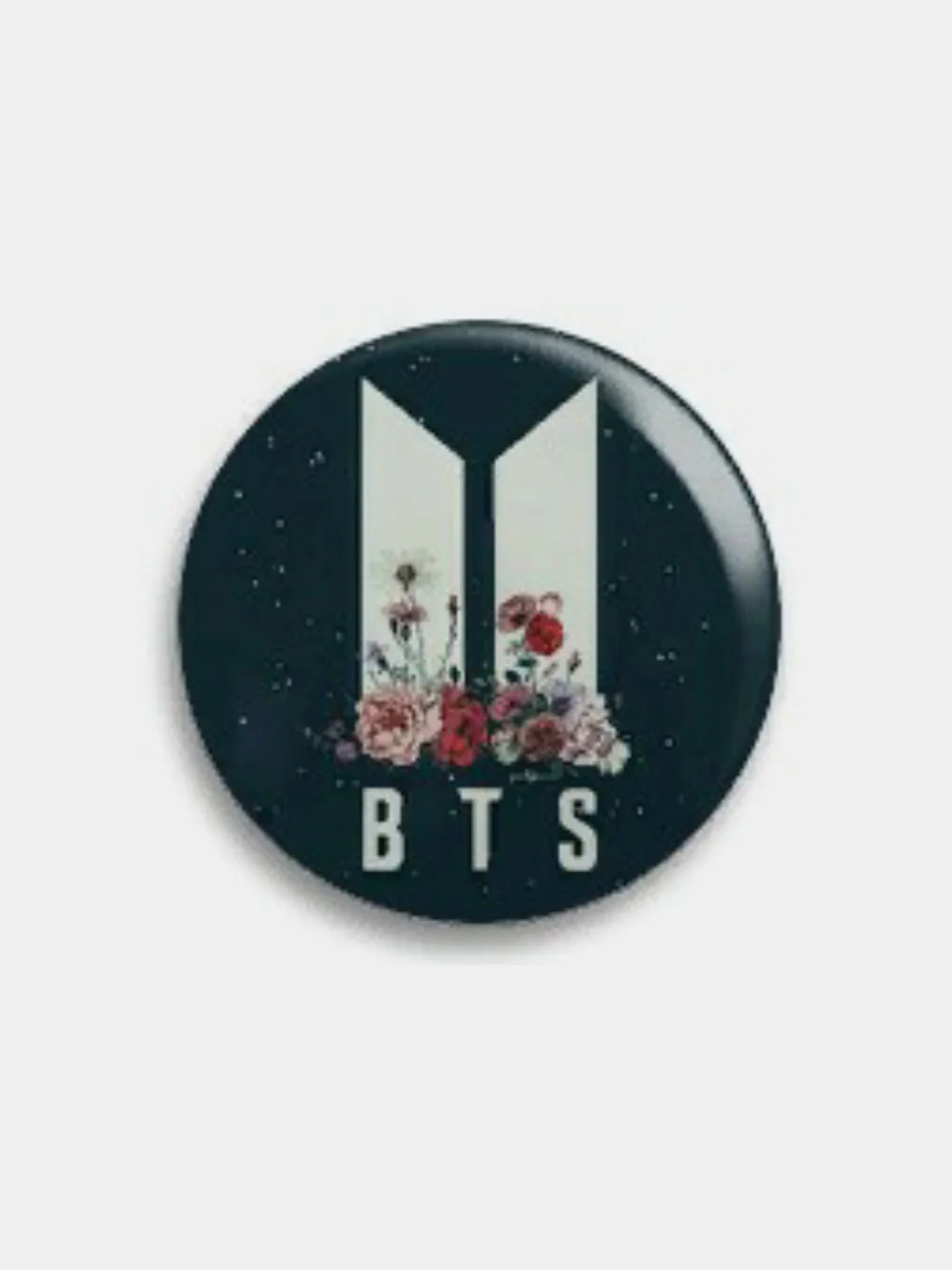 Багровый значки BTS K-pop, большие 56мм, БТС