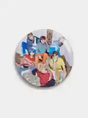 Розовый значки BTS K-pop, большие 56мм, БТС