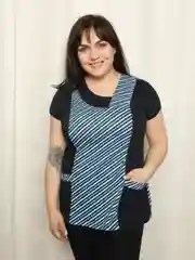 Голубой milena21 Туника "Анна"