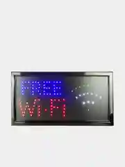 Вывеска светодиодная "Fri Wi-fi", LED, 48 х 25 см, 220V
