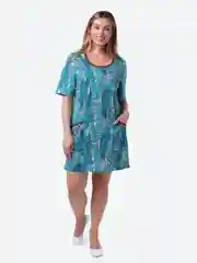 MiLena21 Туника женская "Сюзанна", платье домашнее с карманами
