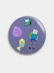 Морской значки "Время приключений" (Adventure Time), 56 мм