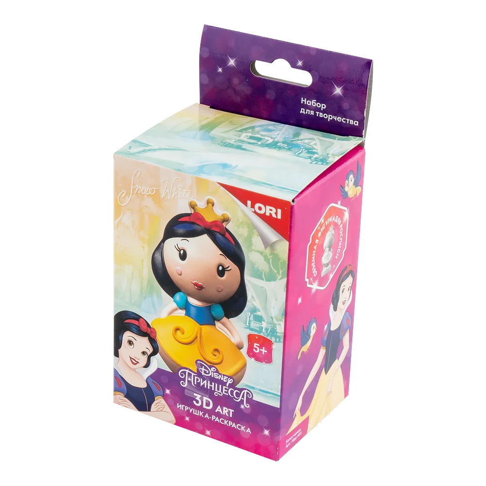 Набор для детского творчества. Игрушка-раскраска DISNEY Белоснежка. Lori