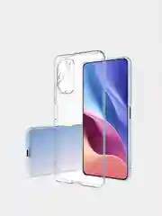 Чехол для Xiaomi Redmi Note 10 с защитой камеры прозрачный силиконовый