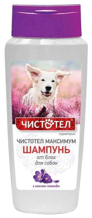 Чистотел (Экопром) шампунь от блох и клещей Максимум, 250 мл для собак
