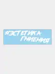 Наклейка на автомобиль "эстетика гниения"