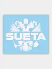 Белый наклейка на автомобиль "герб SUETA"