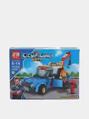 Синий конструктор ZHBO "City Guard", 168-197 деталей