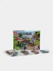 Зеленый конструктор LEDUO "My World" 4 в 1, 180-245 деталей