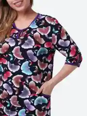 Темно-синий milena21 Туника  женская "Капелька", туника из хлопка