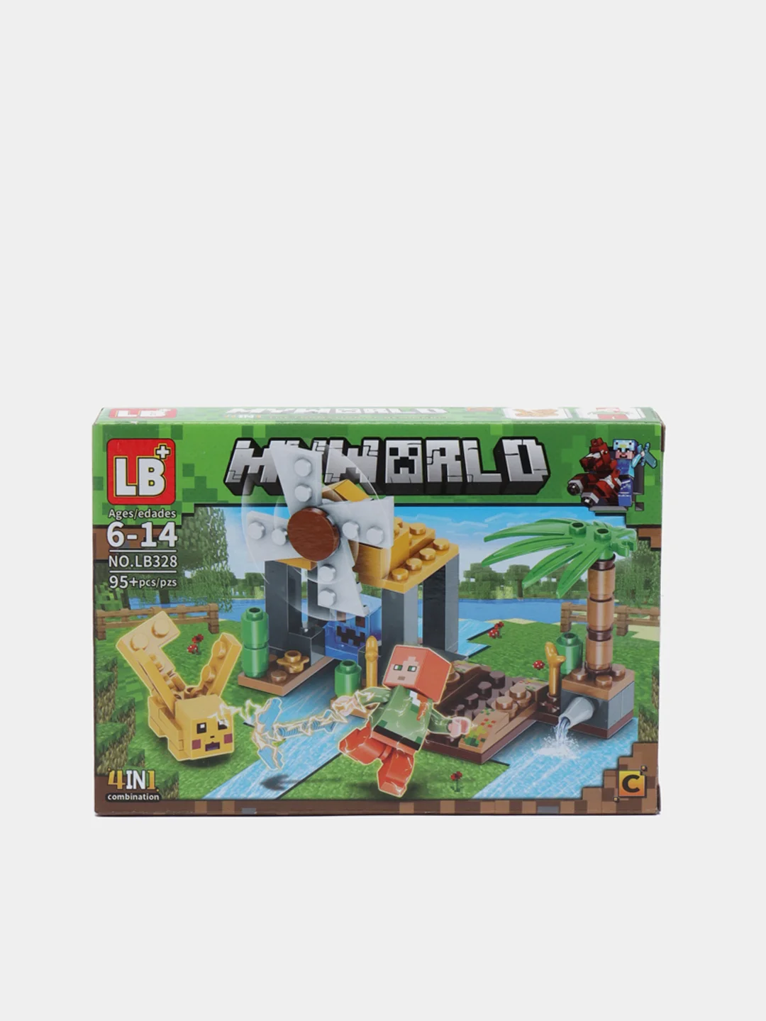 Золотой конструктор LB My World, 4 в 1
