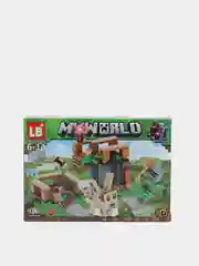 Бежевый конструктор LB My World, 4 в 1