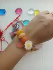 Лимонный резинка для волос "Цветы"
