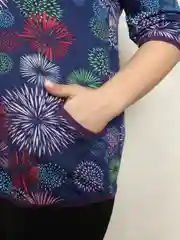 Индиго milena21 Туника  женская "Капелька", туника из хлопка