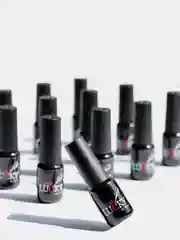 Гель лак, гель-лак для ногтей LuckyLak Fashion №063, 8g серый антрацит