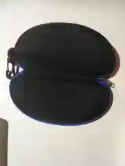 Синий футляр для очков, чехол
