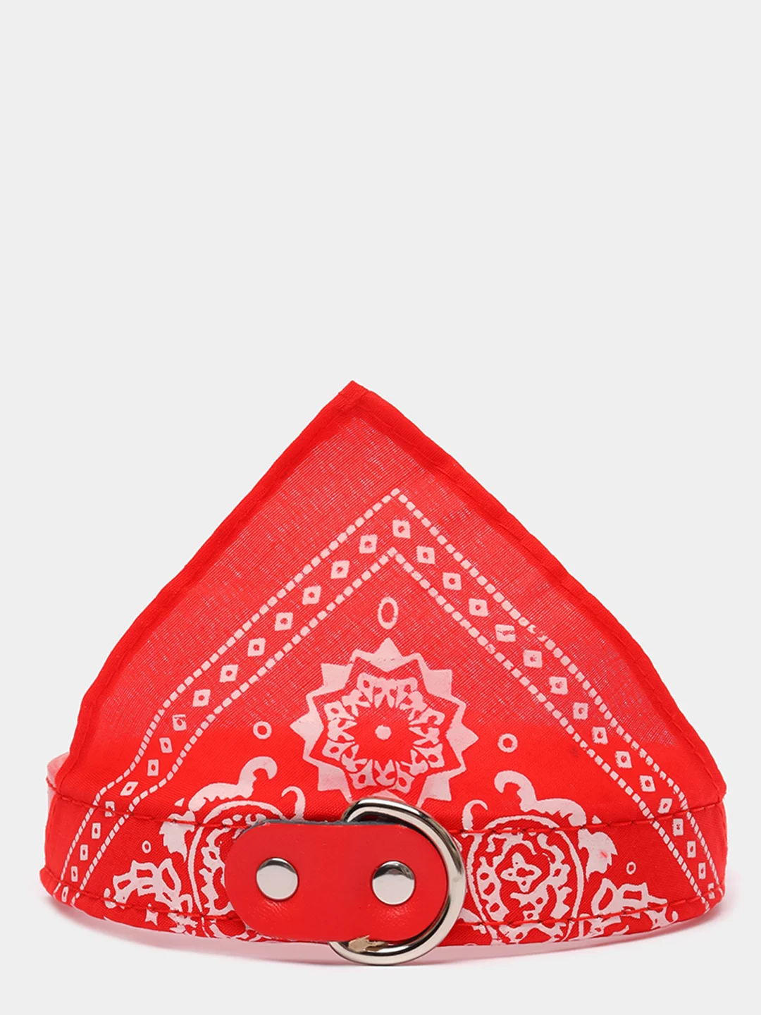Красный ошейник бандана для собак и кошек