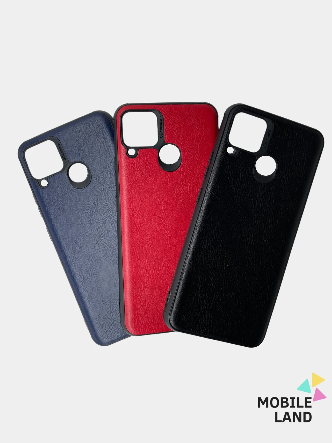 Чехол Realme C15 / С12 / C25 силиконовый, имитация кожи