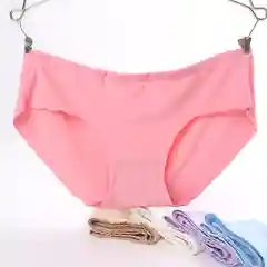 Розовый женские бесшовные трусы слипы