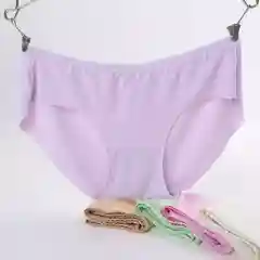 Лавандовый женские бесшовные трусы слипы