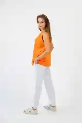 Оранжевый футболка Альбертина