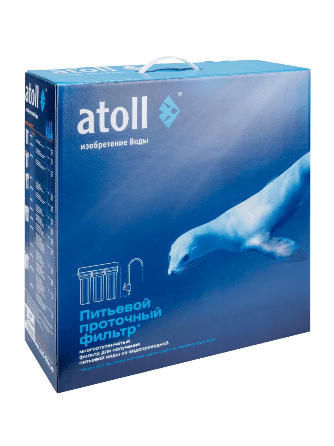 Проточный питьевой фильтр atoll D-30 MKT