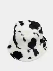 Плюшевая шляпа с принтом cow