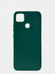 Зеленый чехол Xiaomi Redmi 9C / Сяоми Редми 9С силиконовый, цветной, матовый