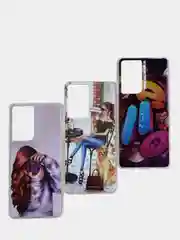 Чехол для Samsung G998F/S21 Ultra силиконовый с рисунком