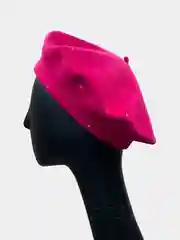 Фуксия берет женский