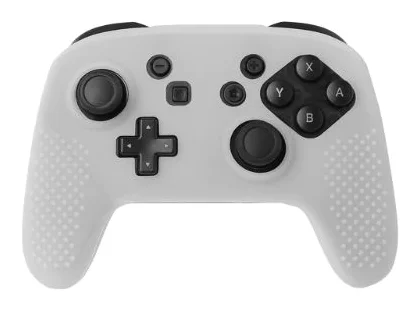 Белый защитный чехол для джойстика Nintendo Switch Pro Controller